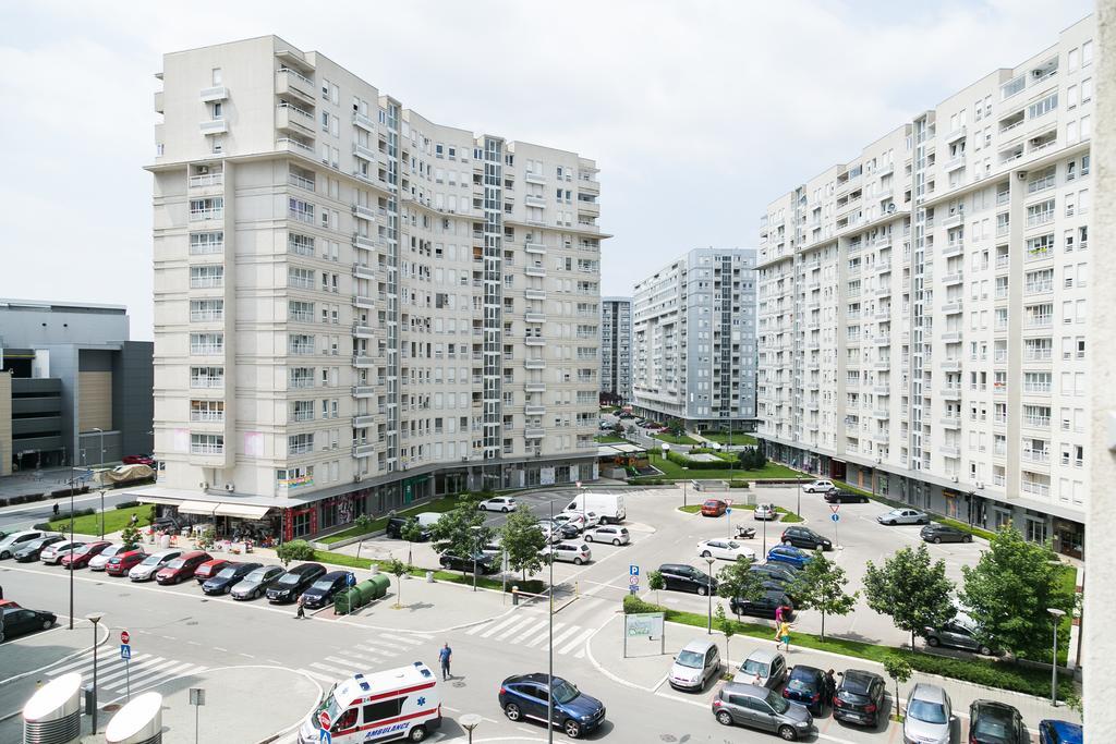 Twin Belville Apartments Belgrad Exteriör bild