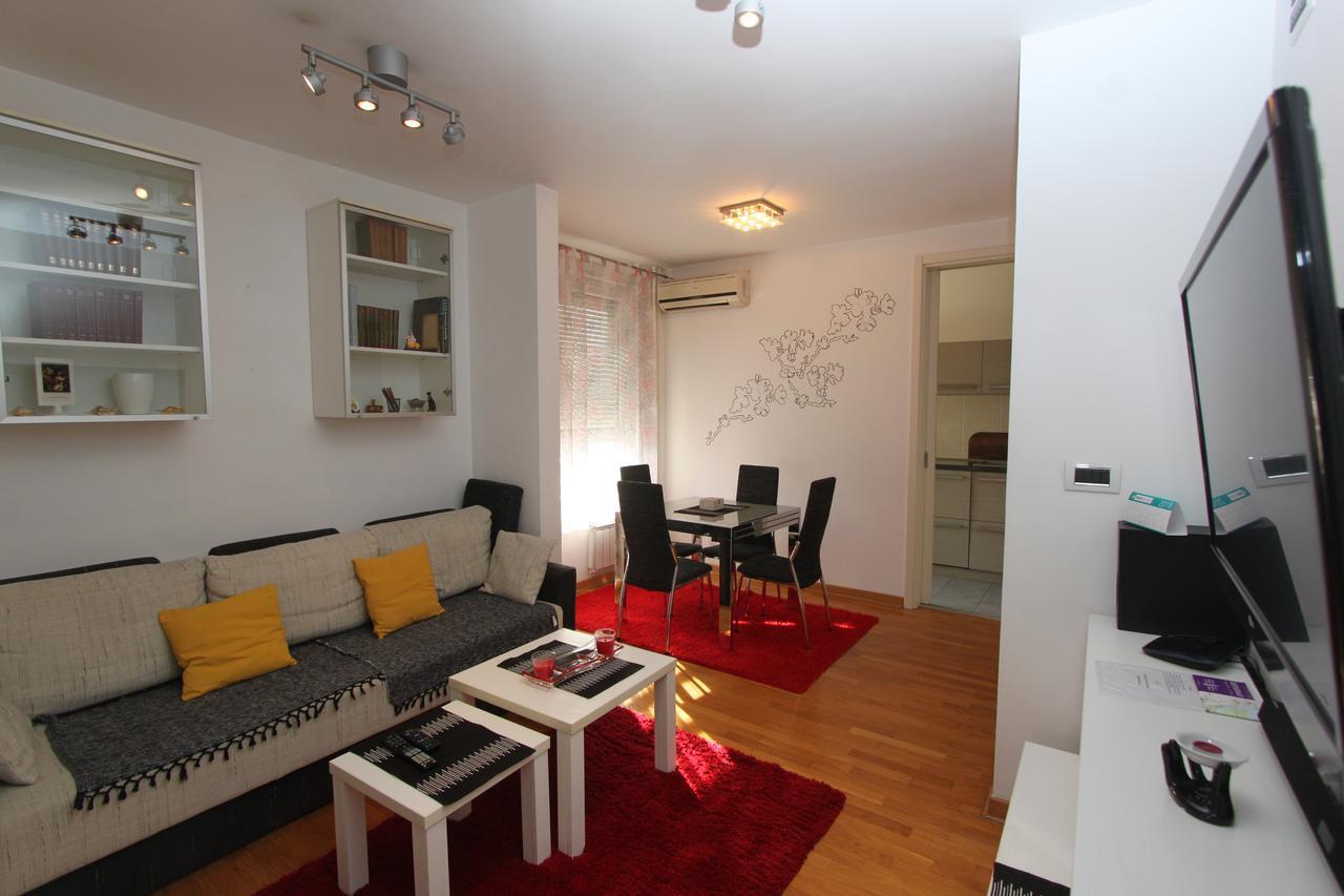 Twin Belville Apartments Belgrad Exteriör bild